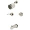 Kingston Brass KBX8146SVL Two-Handle Tub and Shower Faucet, Polished Nickel KBX8146SVL - alternate 1